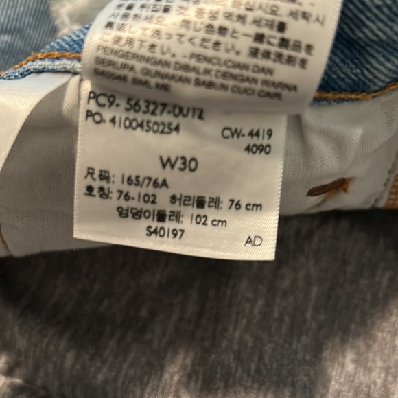 Funny tattered Levi shorts - Picture 8 of 8